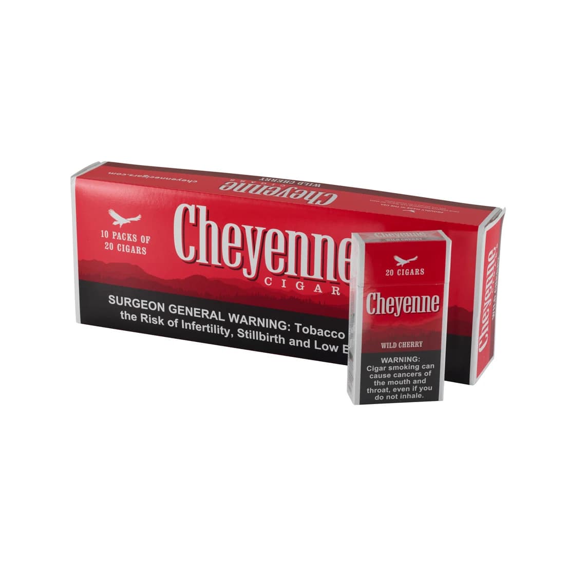 Cheyenne Wild Cherry (20) Natural cigar listing