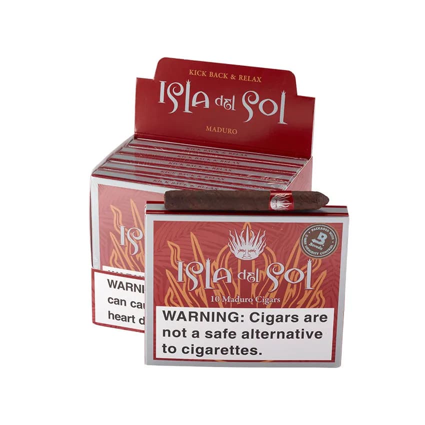 Isla Del Sol Maduro Breve (10) cigar listing