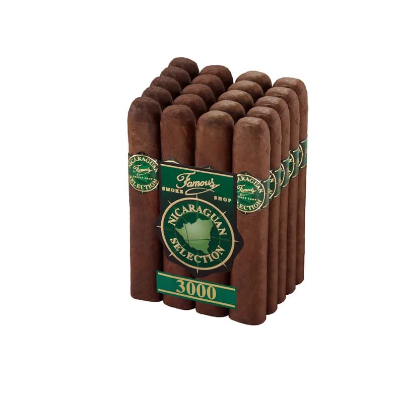 Famous Nicaraguan Selection 3000 Toro Natural cigar listing