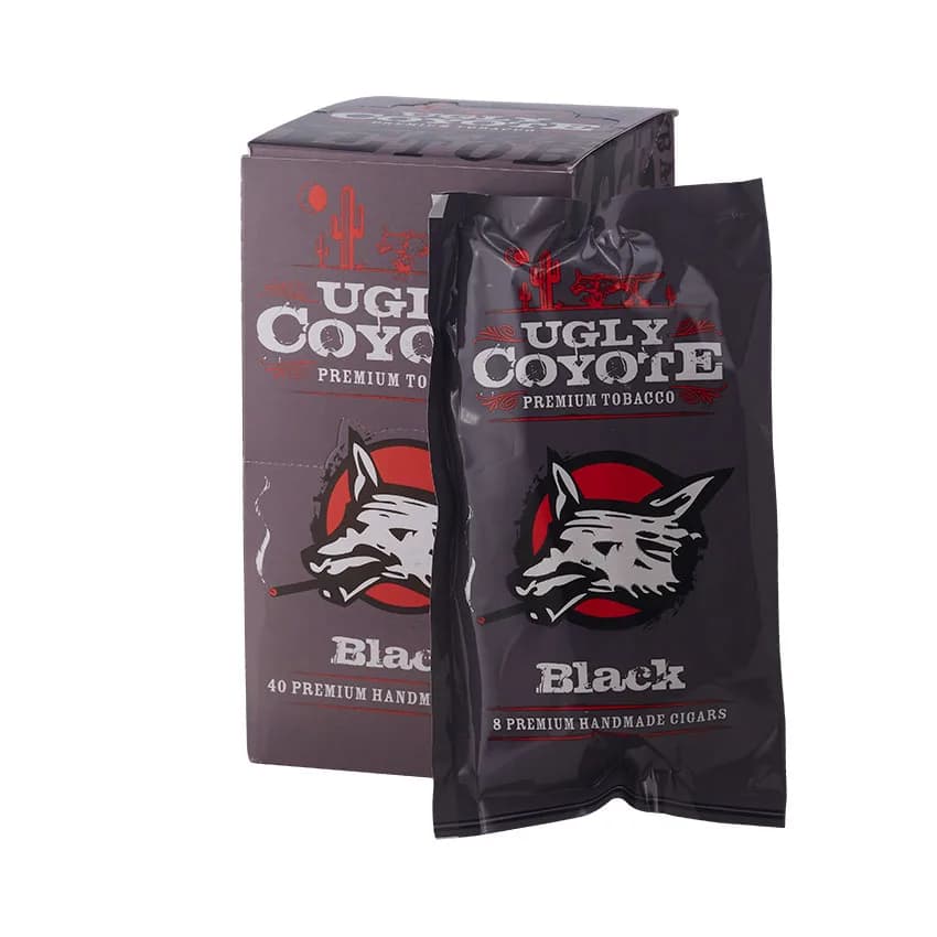 Ugly Coyote Black (8) Maduro cigar listing