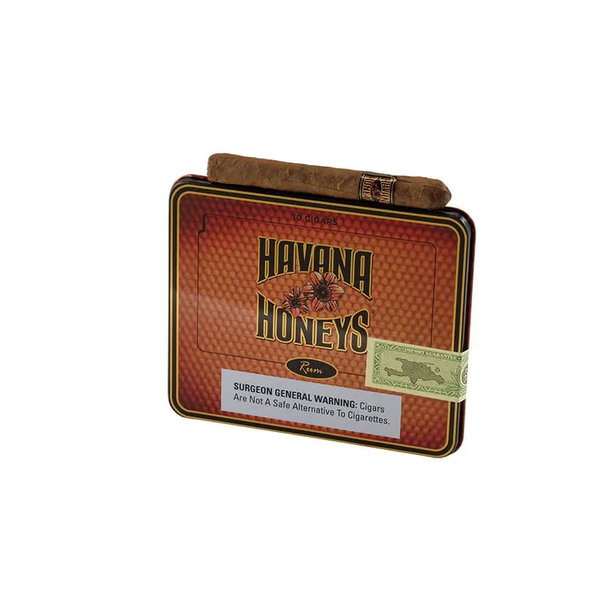 Havana Honeys Dominican Cigarillos Rum (10) Natural cigar listing