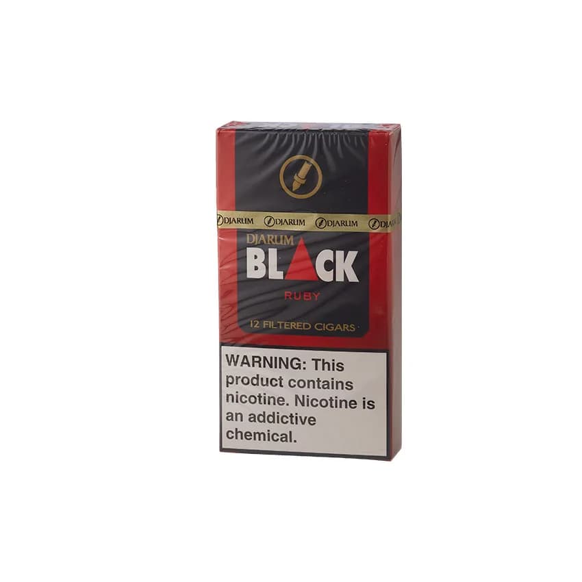 Djarum Black Ruby Filtered Cigar (12) Natural cigar listing