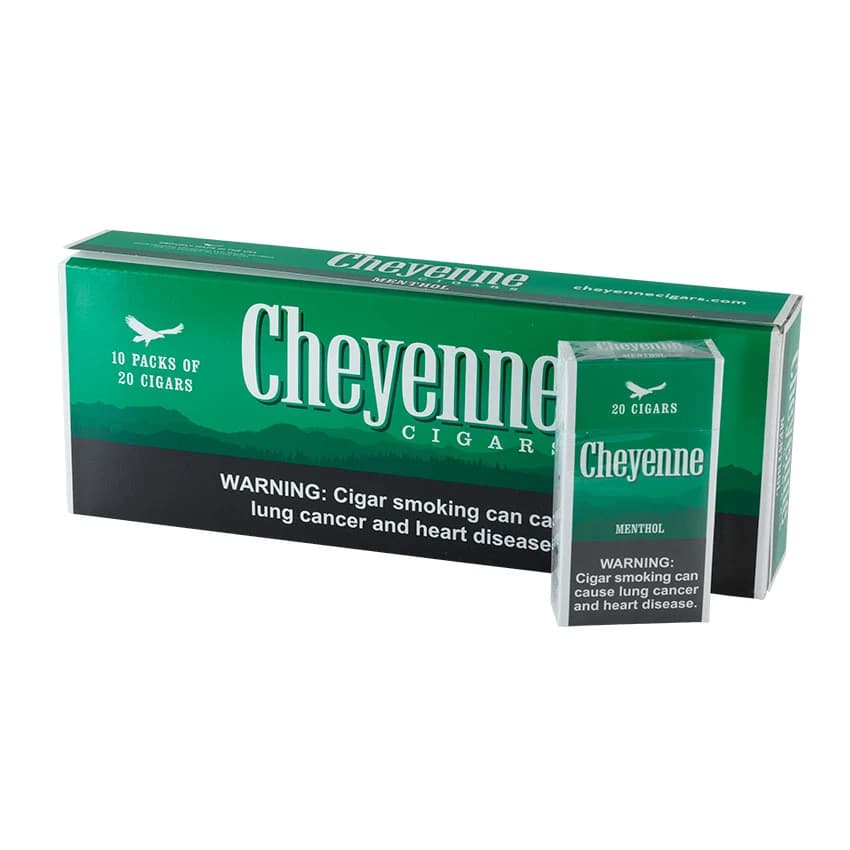 Cheyenne Menthol (20) Natural cigar listing