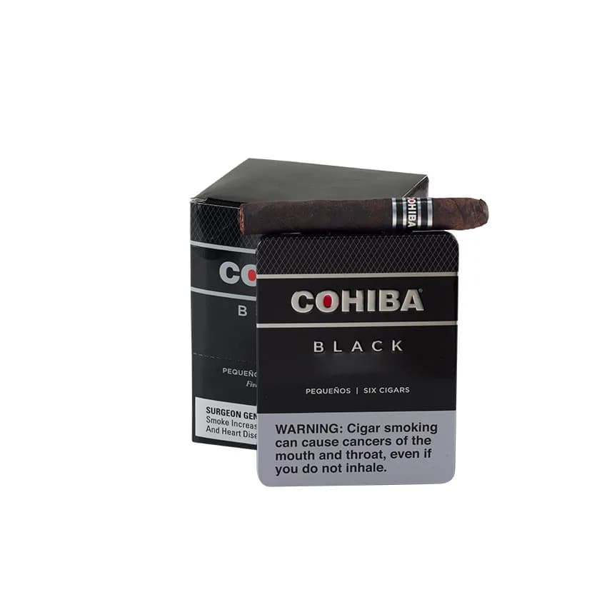 Cohiba Black Pequenos Maduro cigar listing