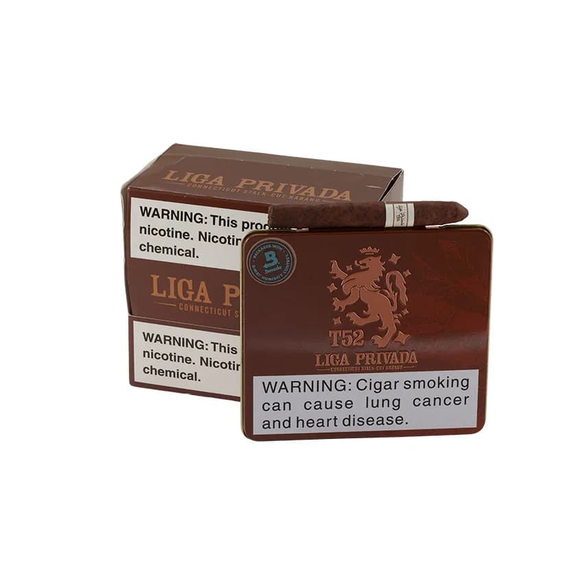 Liga Privada T52 Coronets (10) Natural cigar listing