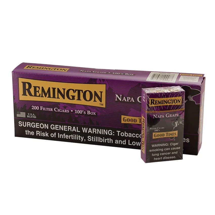 Remington Filter Cigars Grape (20) Natural cigar listing