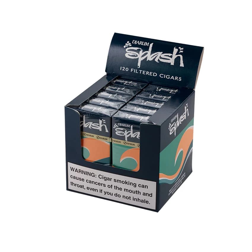 Djarum Splash Filtered Cigar (12) Natural cigar listing