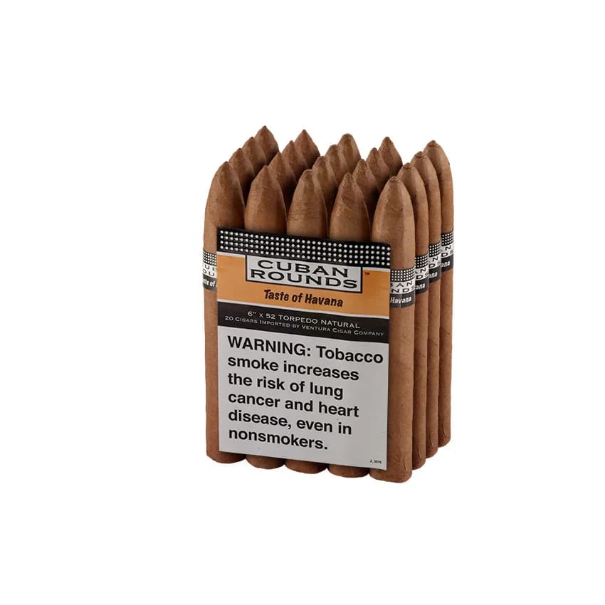Cuban Rounds Torpedo Natural cigar listing
