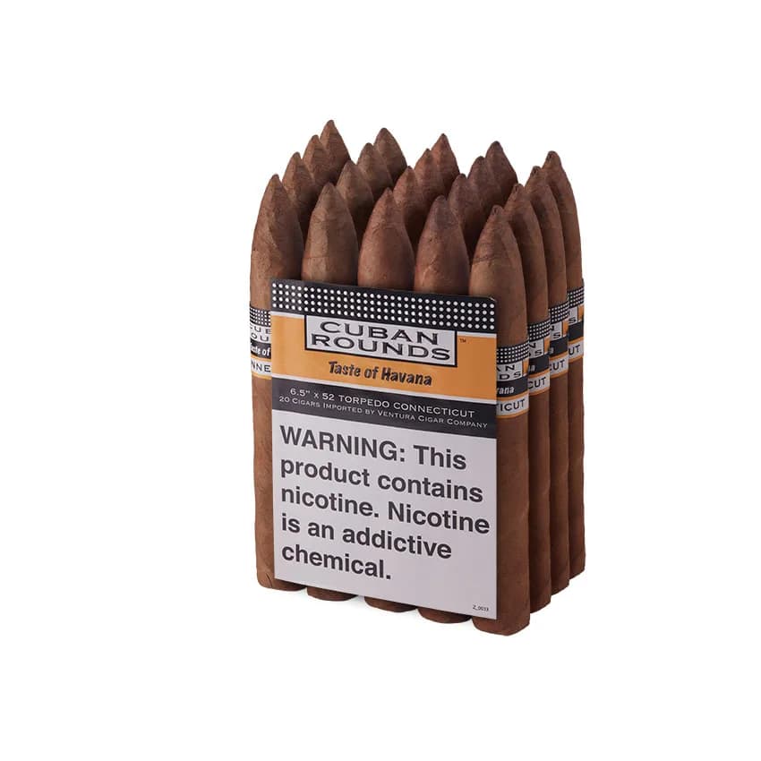 Cuban Rounds CT. Torpedo Natural cigar listing
