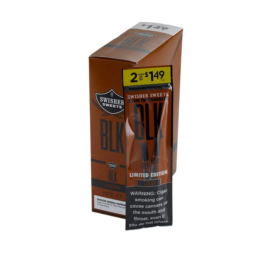 Swisher Sweet Blk Cocoa (2) Natural cigar listing