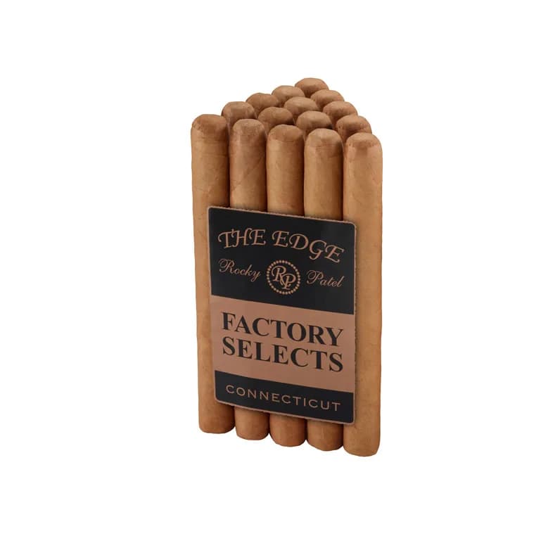 Rocky Patel Factory Selects Edge Connecticut Churchill Natural cigar listing