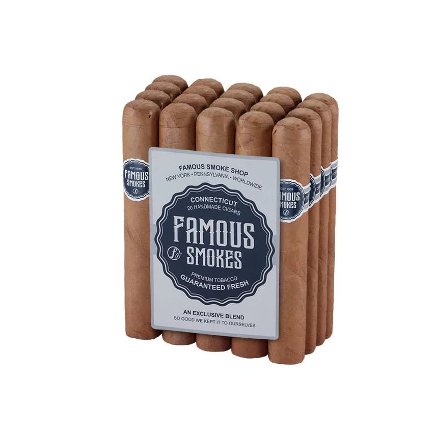 Famous Smokes Connecicut Gordo Natural cigar listing
