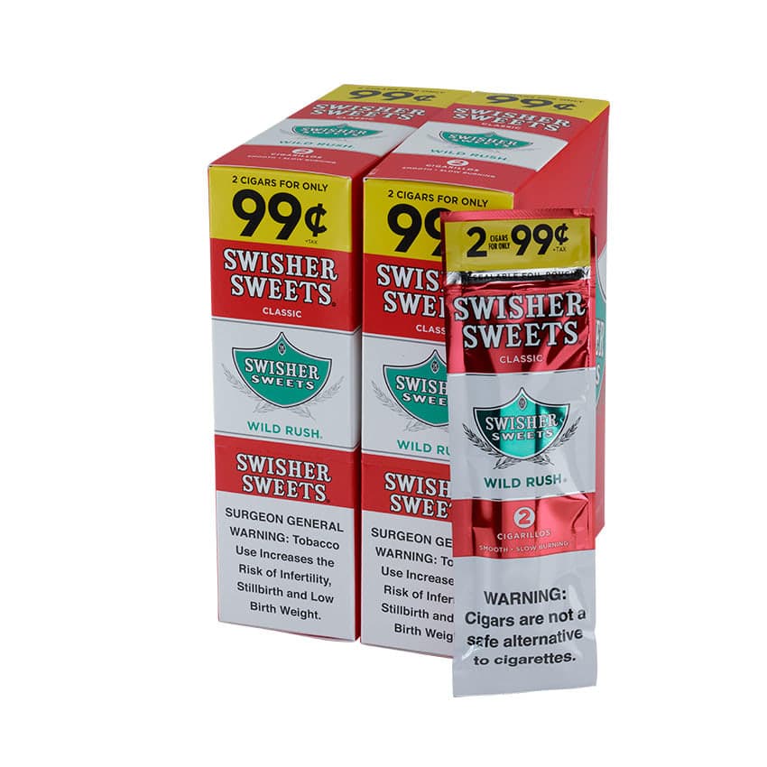Swisher Wild Rush 30/2 Natural cigar listing