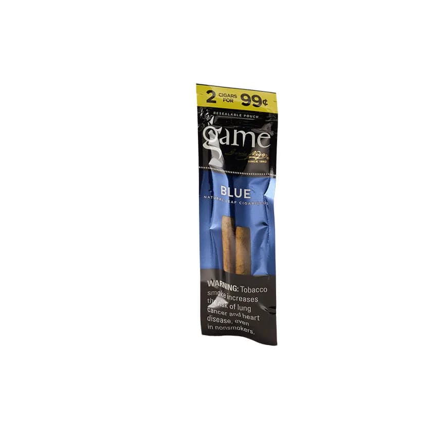 Garcia y Vega Game Cigarillos Blue (2) Natural cigar listing