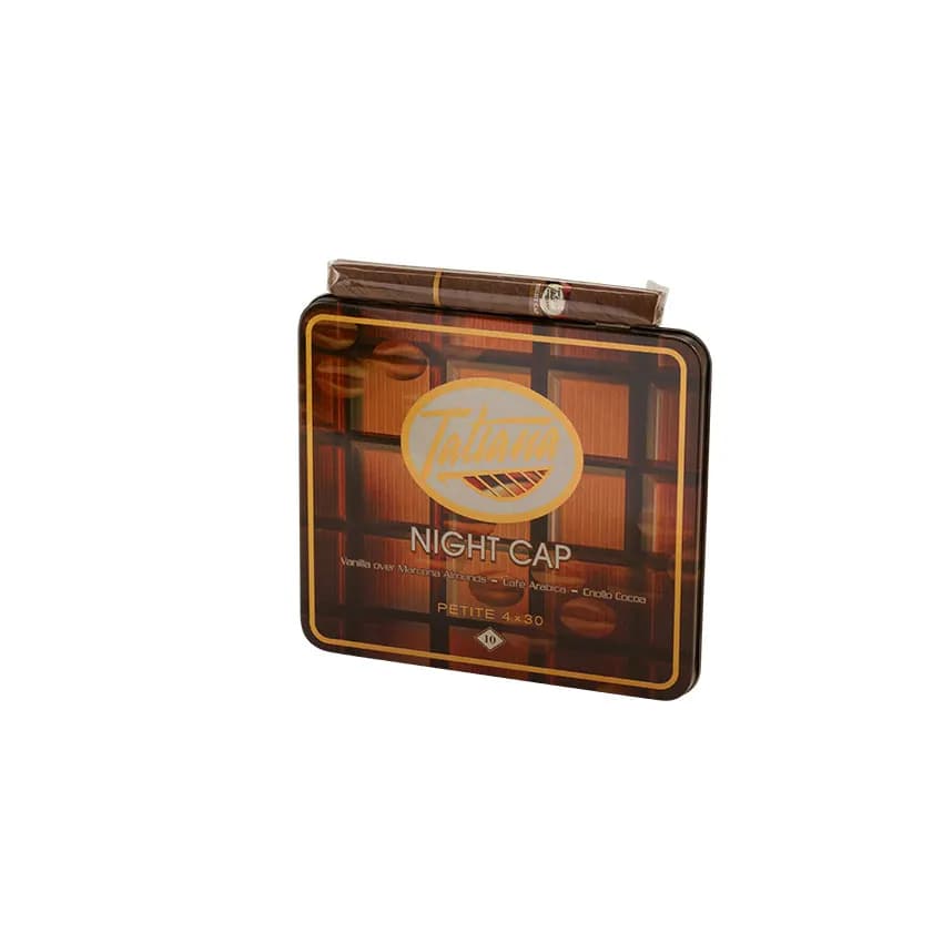 Tatiana Tins Night Cap (10) Natural cigar listing