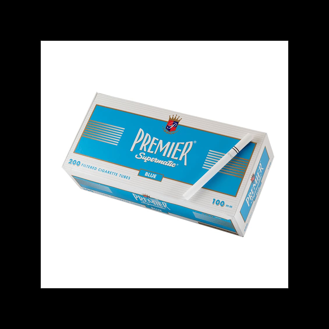 Premier Blue 100's Tubes cigar listing