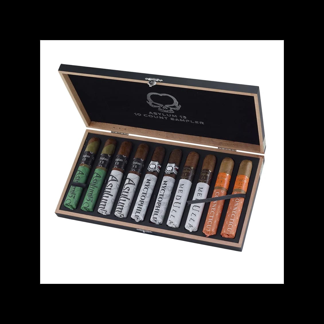 Asylum 13 10 Count Sampler Varies cigar listing
