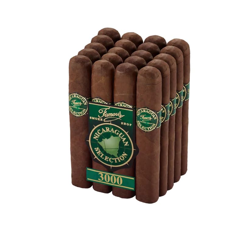 Famous Nicaraguan Selection 3000 Grande Robusto Natural cigar listing