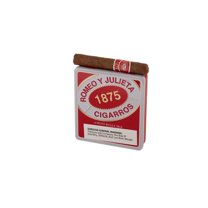 Romeo y Julieta 1875 Petit Bully (6) Natural cigar listing