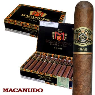Macanudo 1968 Robusto 5 Pack cigar listing