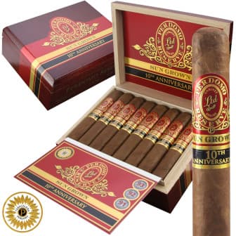 Perdomo Reserve 10th Anniversary Box-Pressed Figurado Sun Grown 5 Pack cigar listing