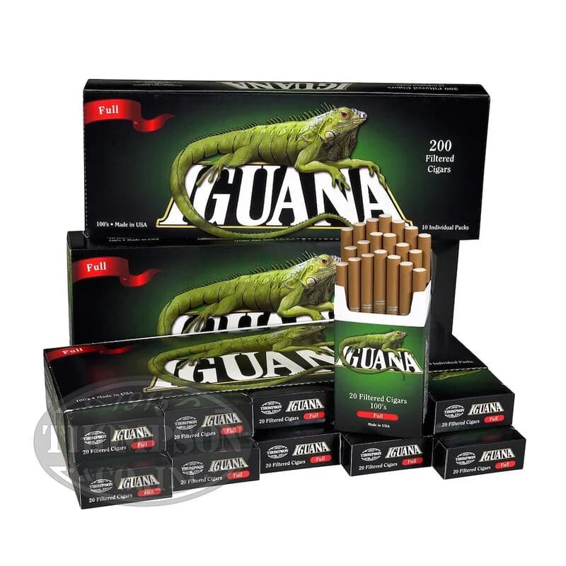 Iguana Cigar Filtered Pack of 1000 cigar listing