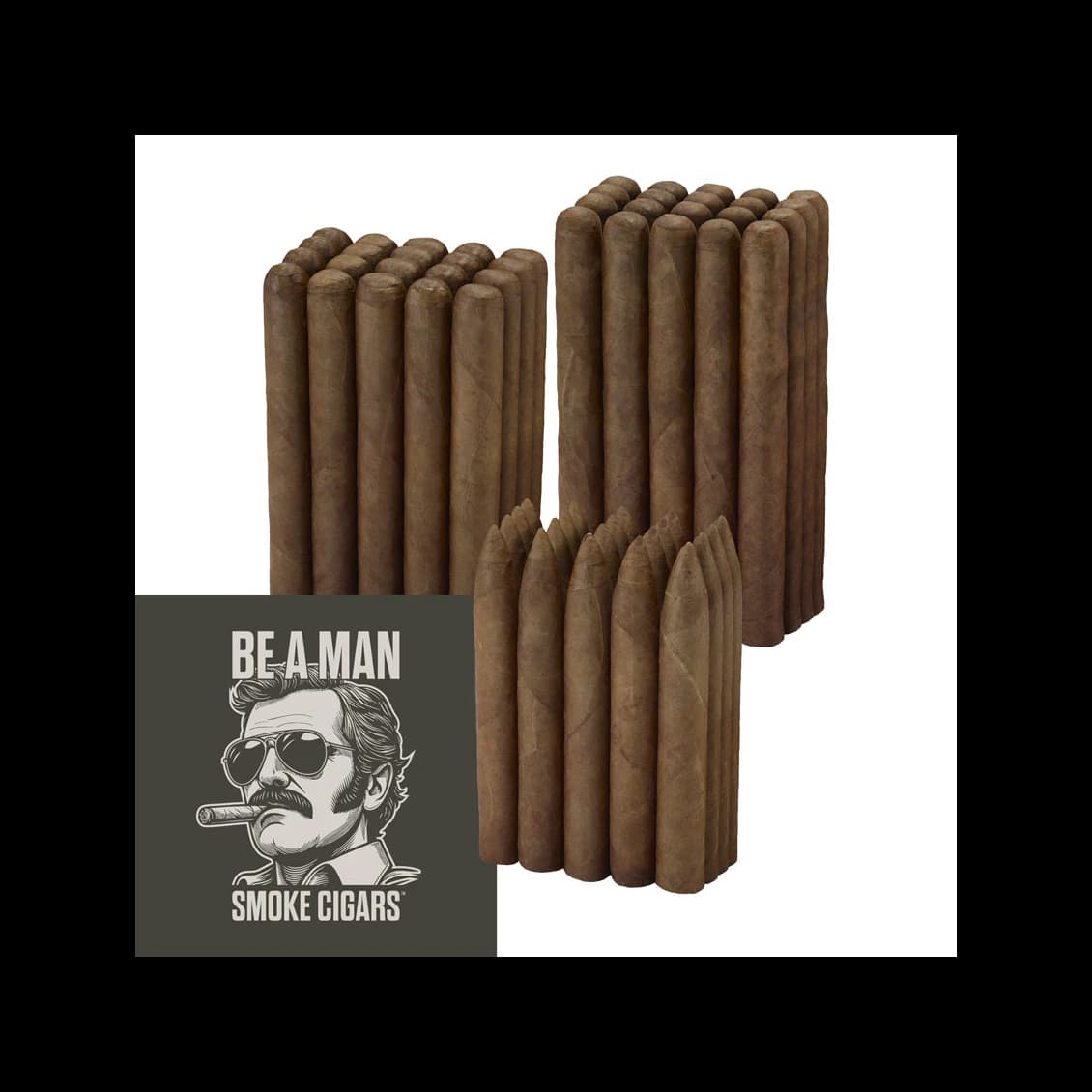 Be a Man 60 Nicaraguan Premiums cigar listing