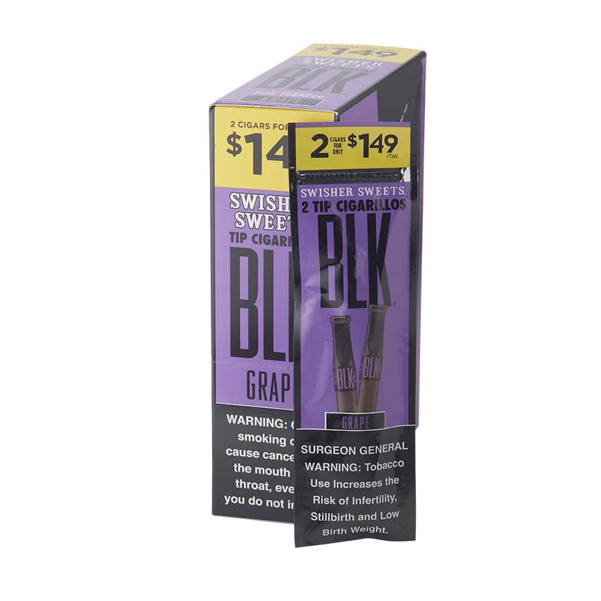 Swisher Sweet Blk Grape (2) Natural cigar listing