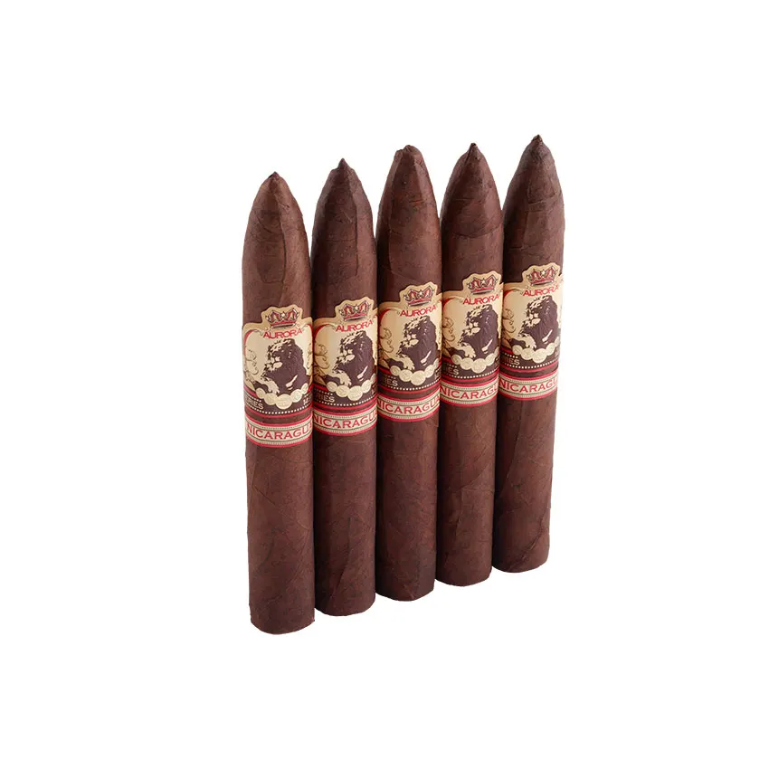 La Aurora 1495 Nicaragua Belicoso Natural cigar listing