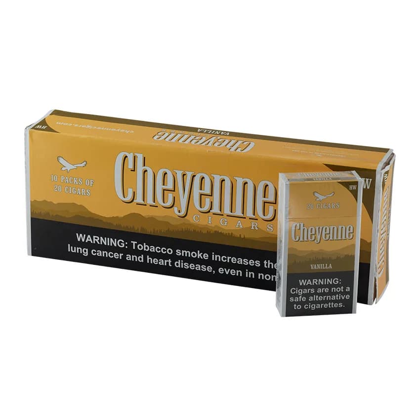 Cheyenne Heavy Weights Vanilla (20) Natural cigar listing
