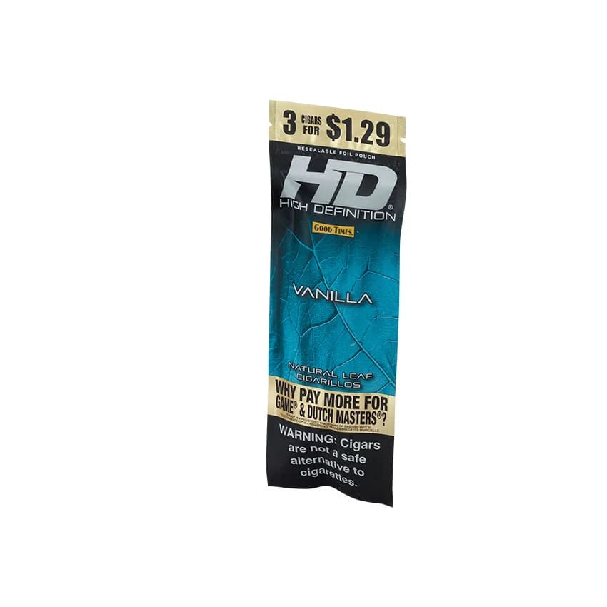 Good Times #HD Vanilla - 3 for 1.29 Natural cigar listing