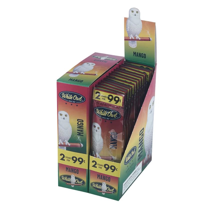 White Owl Mango (2) Natural cigar listing