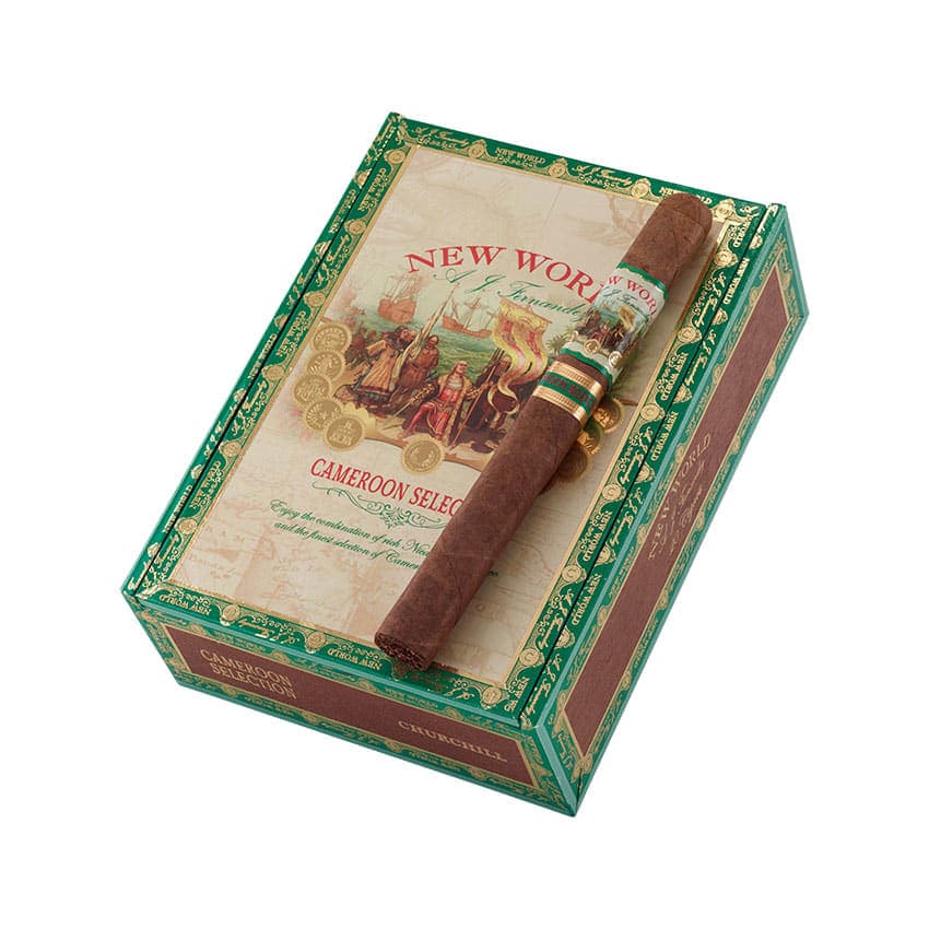 New World By AJF Cam Churchill Natural cigar listing