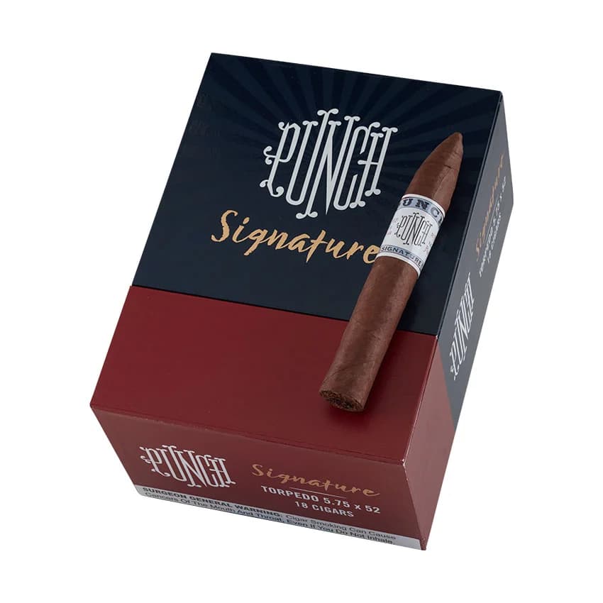 Punch Signature Torpedo Natural cigar listing