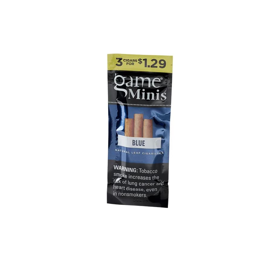 Garcia Y Vega Game Mini Blue (3) Natural cigar listing
