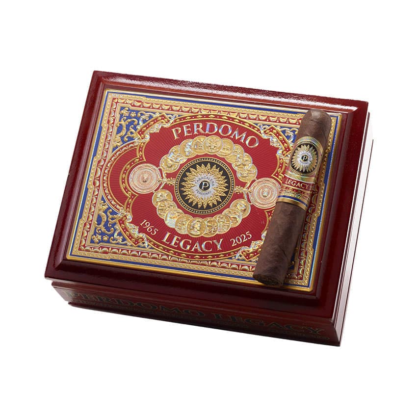 Perdomo Legacy Nicaraguan Shade Grown Robusto Natural cigar listing