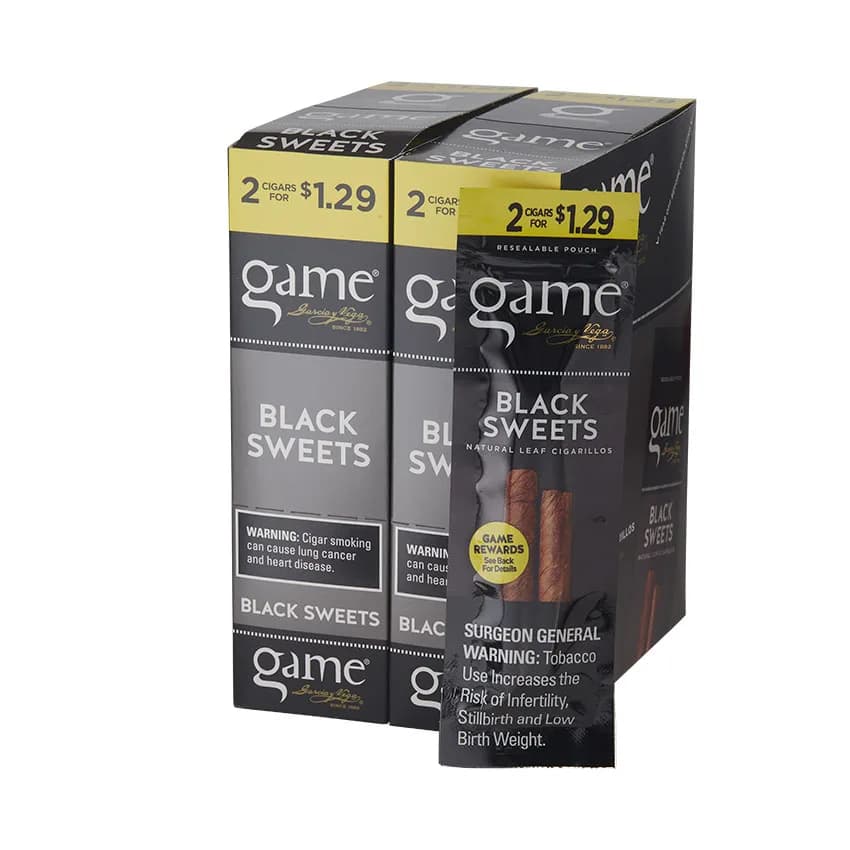 Garcia Y Vega 2 for 1.29 Black Sweet 2 Pack Natural cigar listing