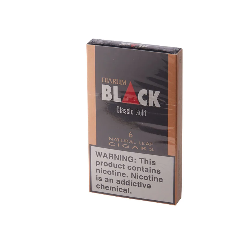 Djarum Black Classic Gold Natural Leaf (6) cigar listing