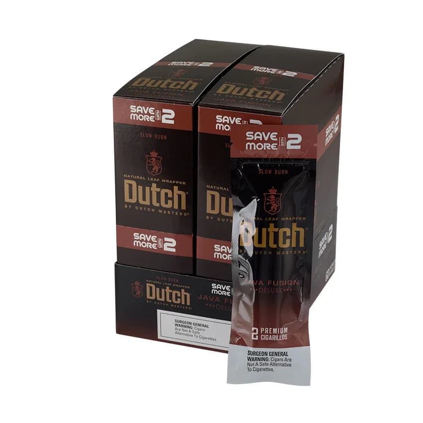 Dutch Masters Java Fusion Deluxe (2) Natural cigar listing