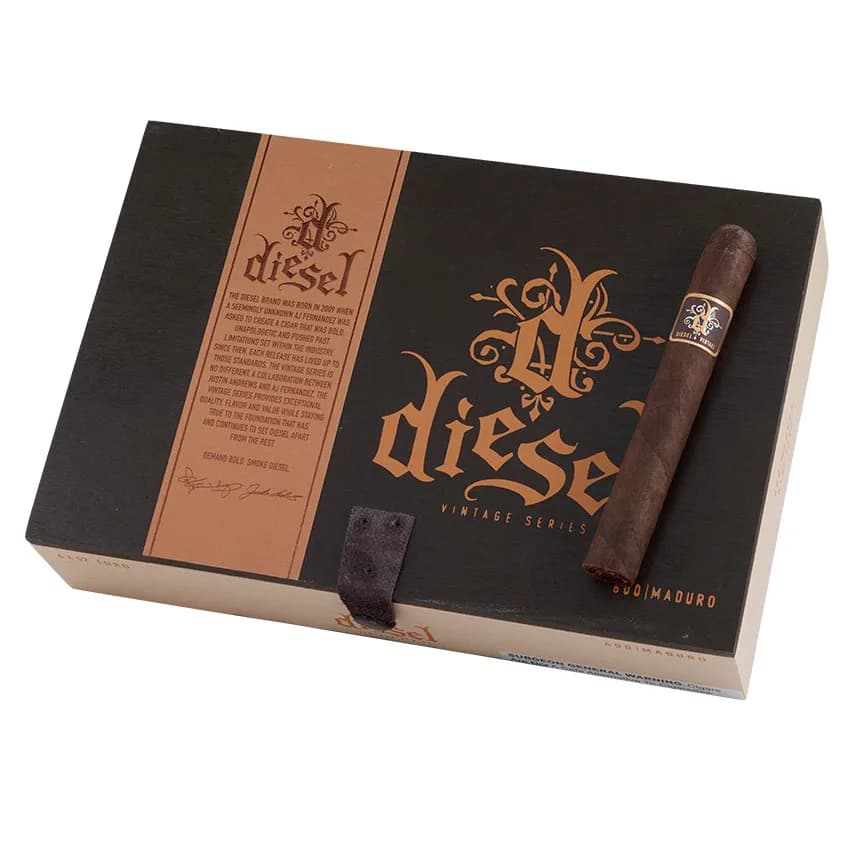 Diesel Vintage Series Toro Maduro cigar listing