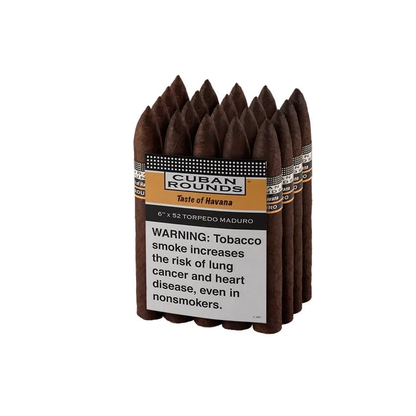 Cuban Rounds Torpedo Maduro cigar listing