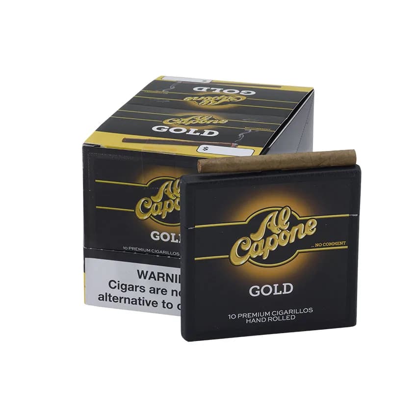 Al Capone Gold Unfiltered Natural cigar listing