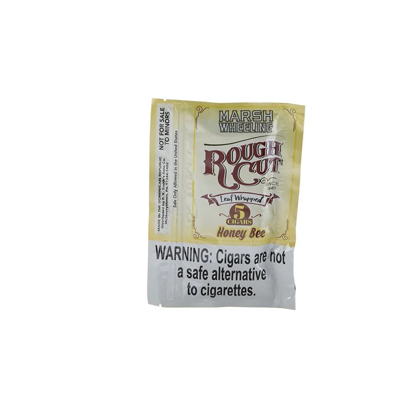 Marsh Wheeling Rough Cut Honey Bee (5) Natural cigar listing