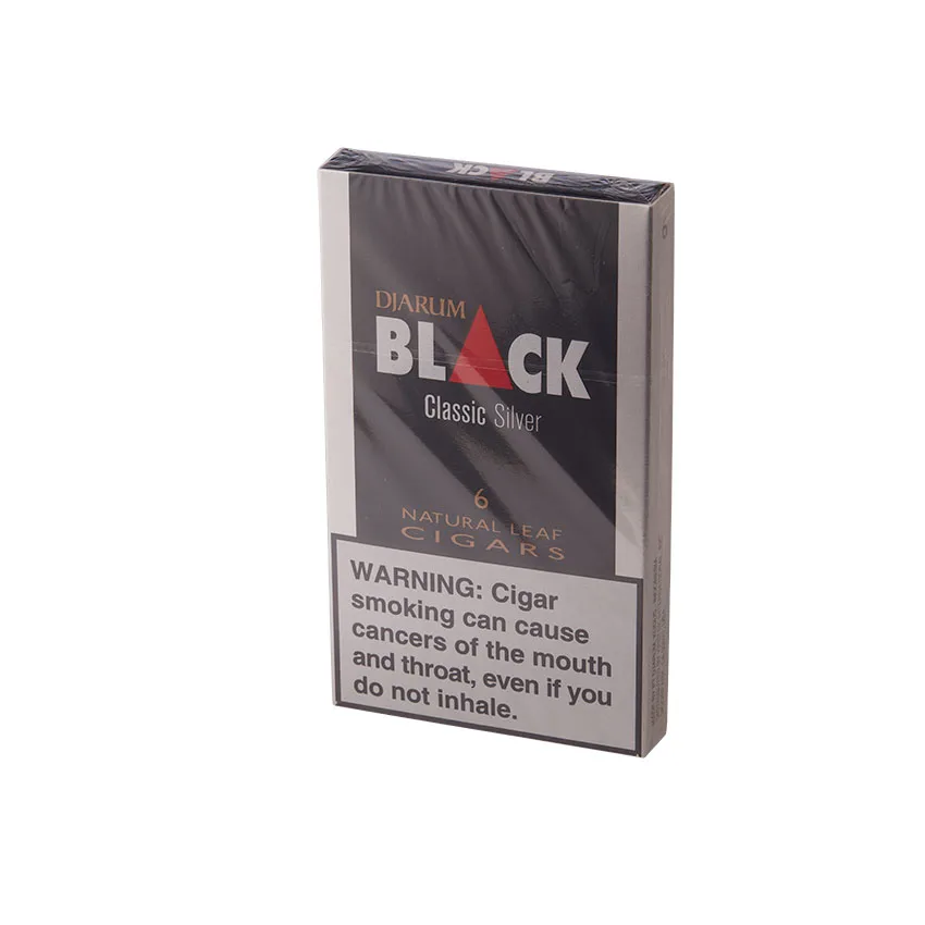 Djarum Black Classic Silver Natural Leaf (6) cigar listing
