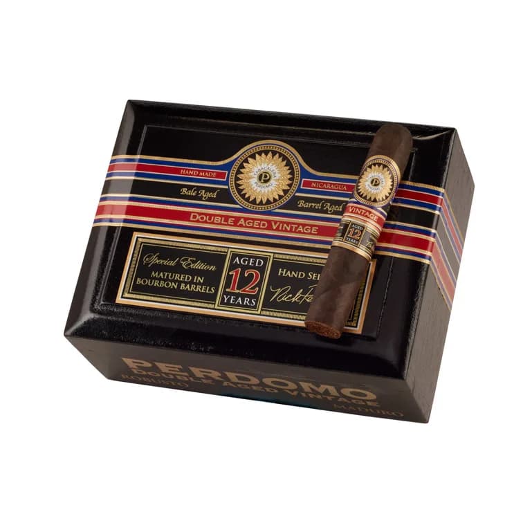 Perdomo Double Aged Maduro Robusto cigar listing