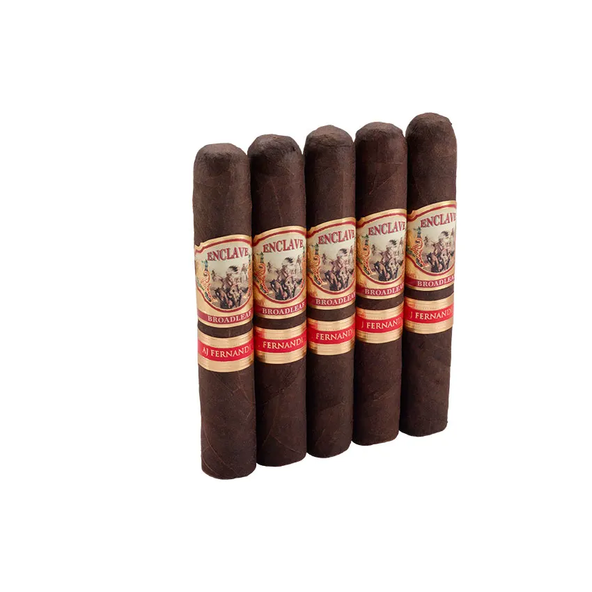 AJF Enclave Broadleaf Robusto Maduro cigar listing