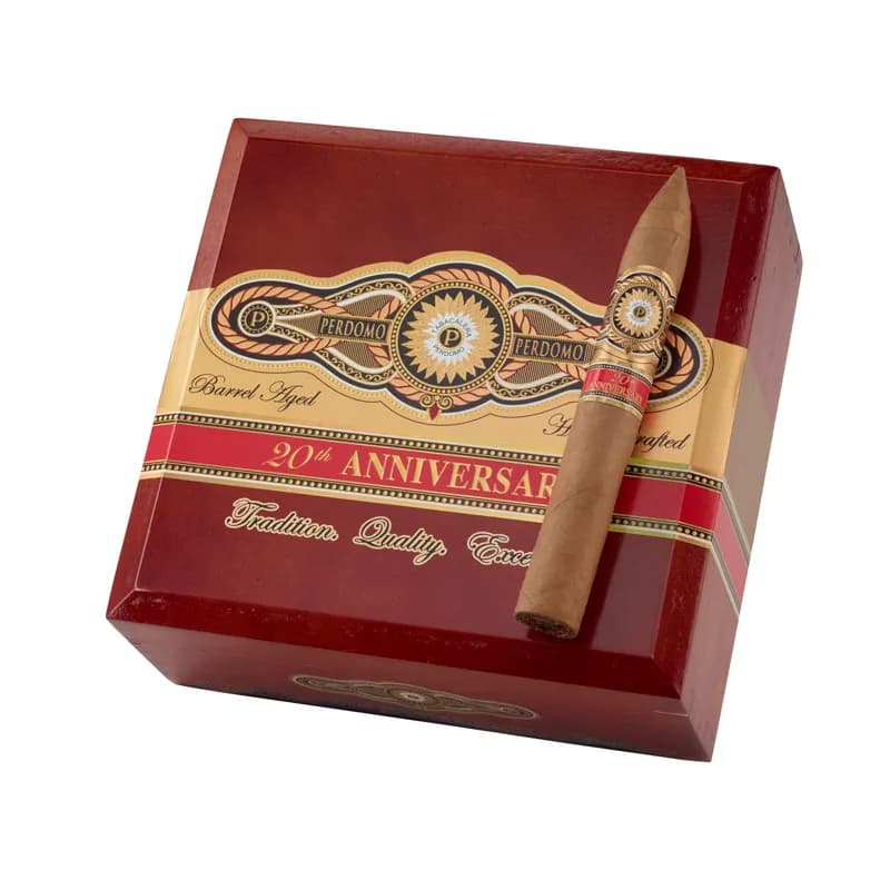 Perdomo 20th Anniversary Connecticut Torpedo Natural cigar listing