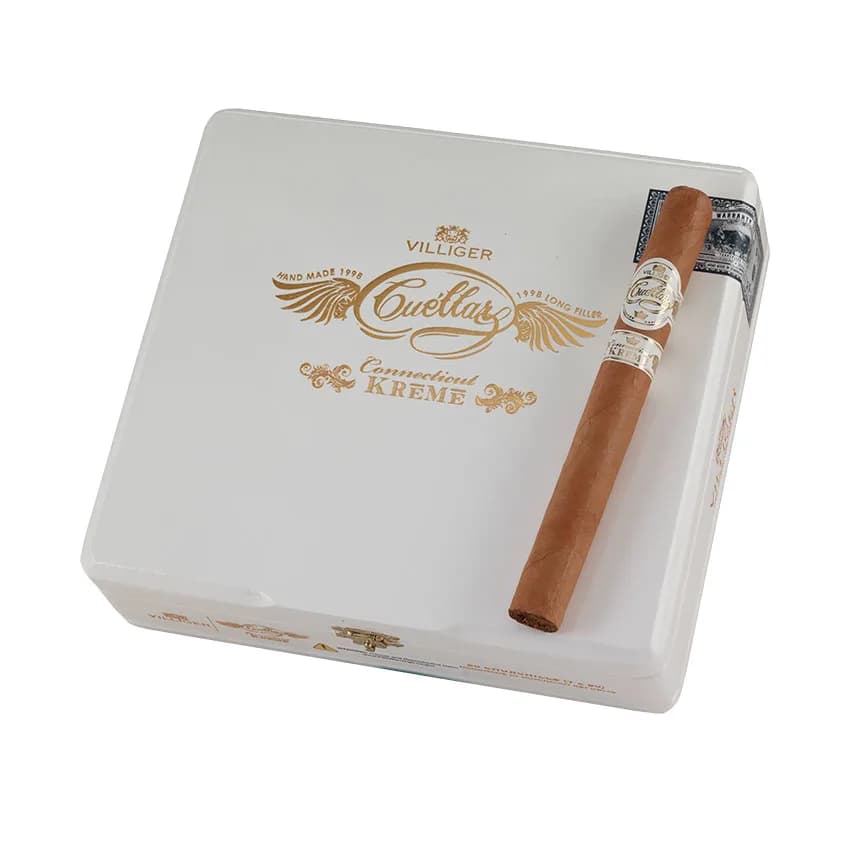 Cuellar Connecticut Kreme Churchill Natural cigar listing