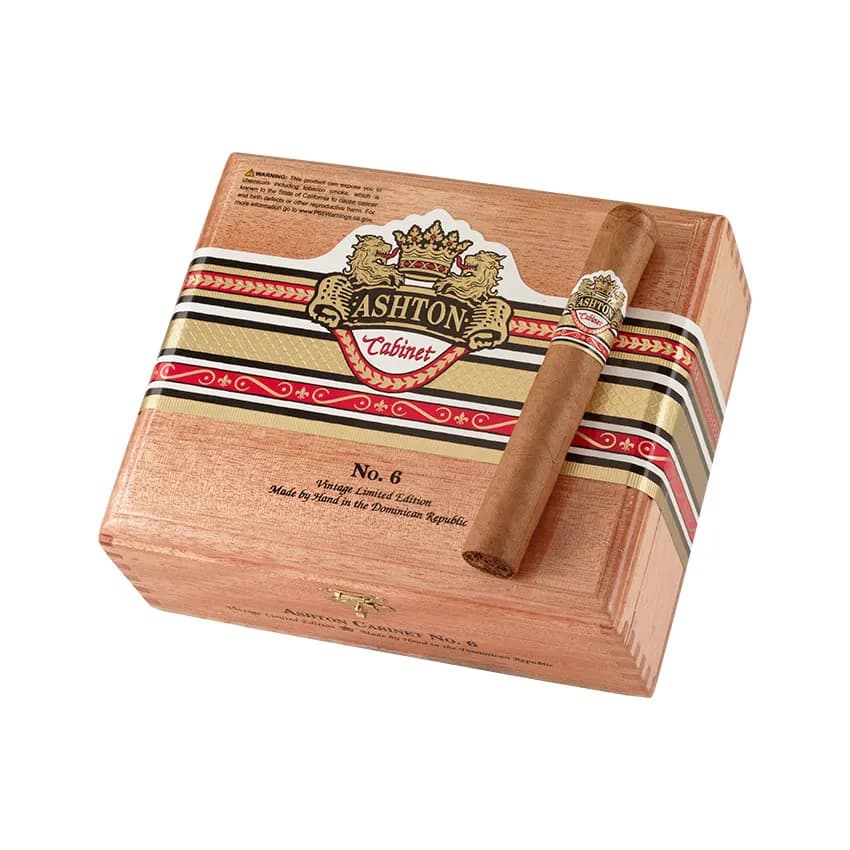Ashton Cabinet Selection No. 6 Natural cigar listing