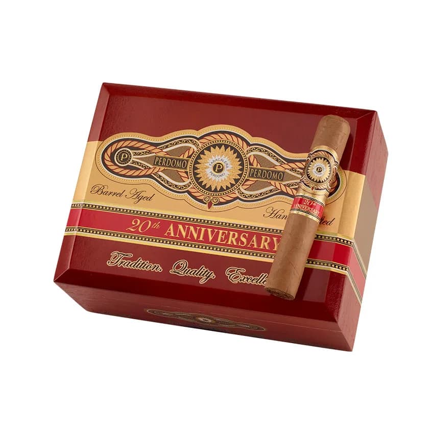 Perdomo 20th Anniversary Connecticut Robusto Natural cigar listing